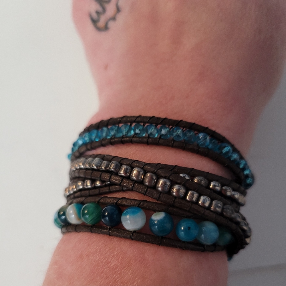 Wrap bracelet 27-28" long